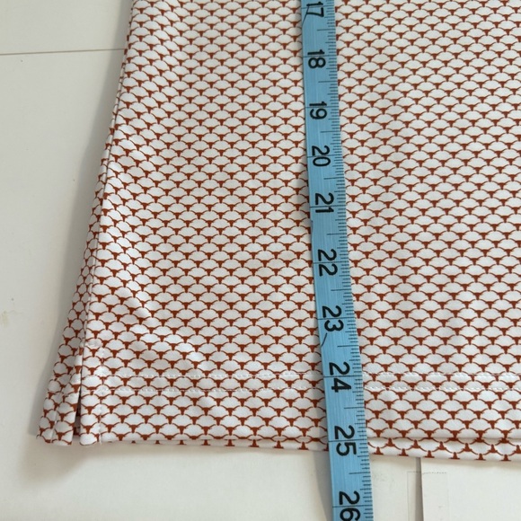 The Forty Acres Collection Texas Longhorns AOP White ECOTEC Ladies Polo Shirt MD - Picture 10 of 11